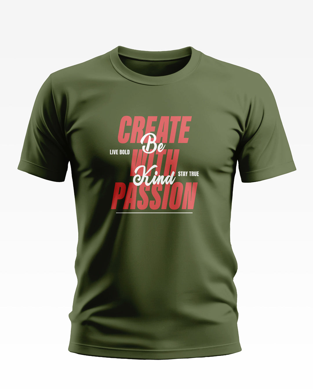 Create With Passion Soft Cotton T-shirt