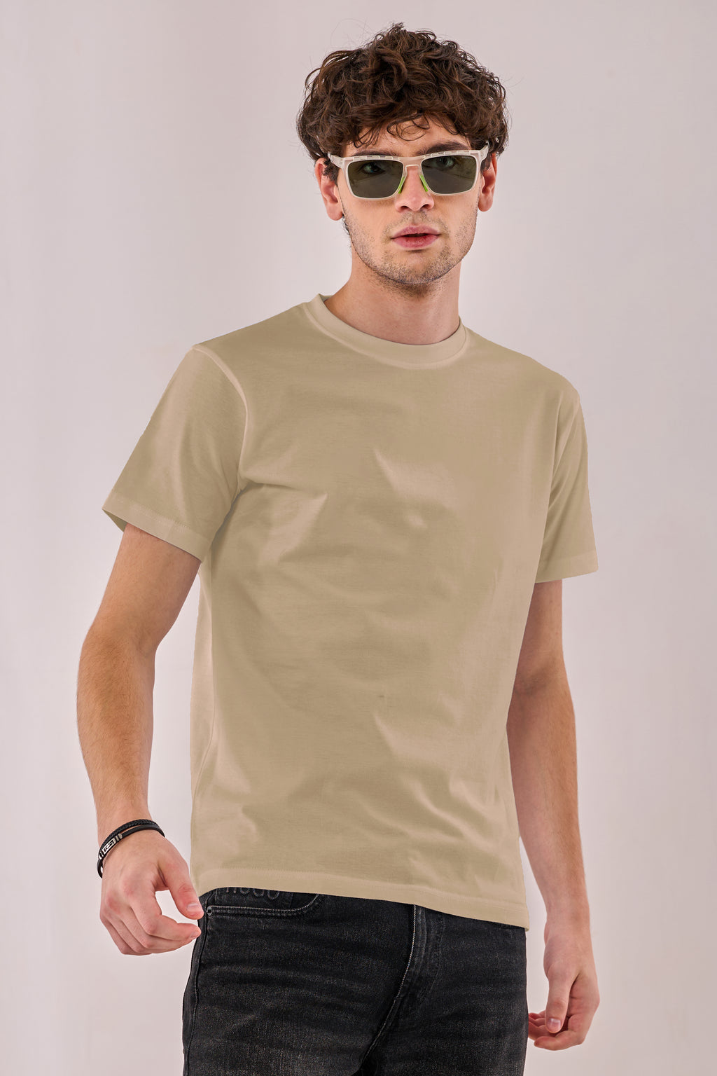 Pick Any 3 - Plain Round Neck Cotton T-shirt Combo