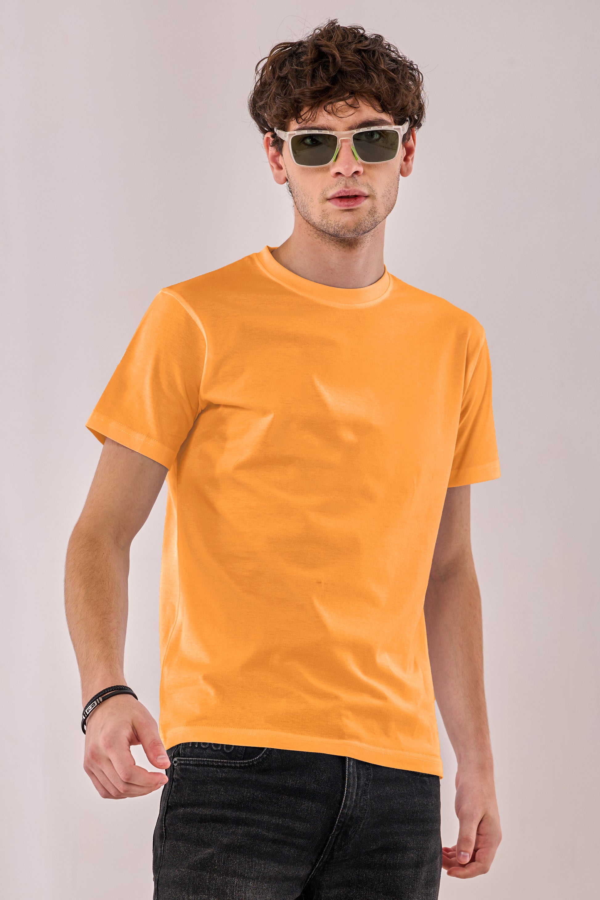 Pick Any 3 - Plain Round Neck Cotton T-shirt Combo