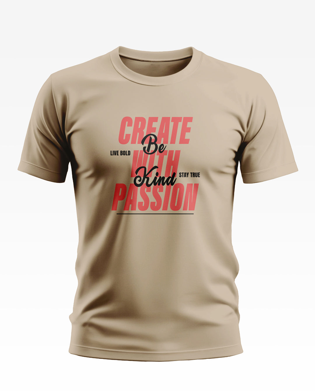 Create With Passion Soft Cotton T-shirt