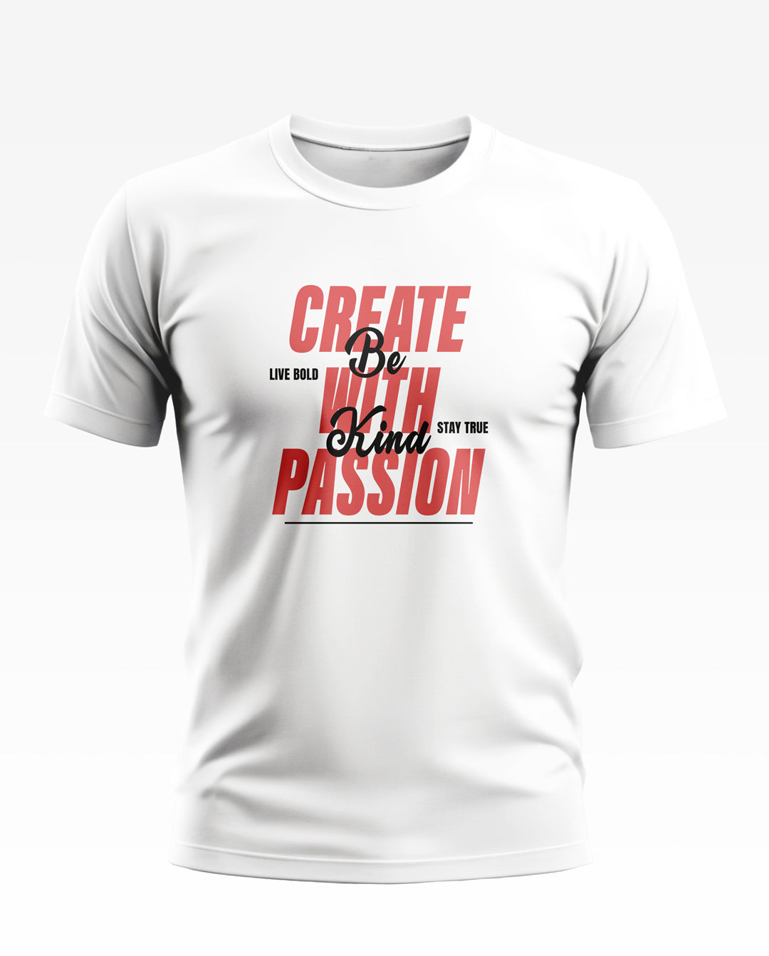 Create With Passion Soft Cotton T-shirt