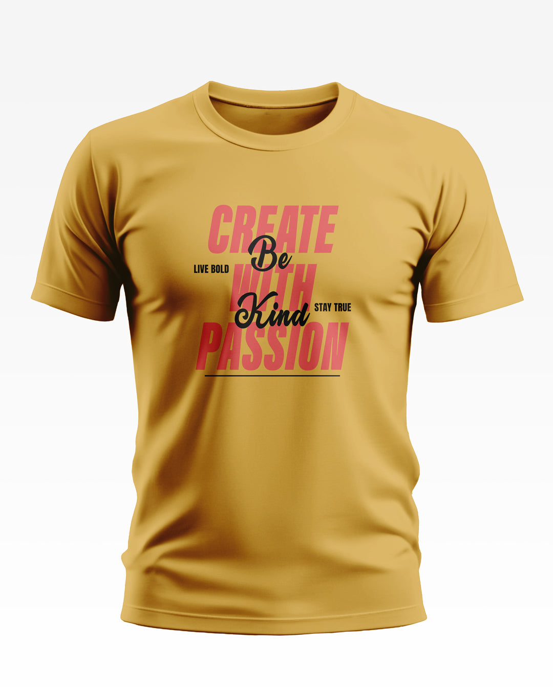 Create With Passion Soft Cotton T-shirt
