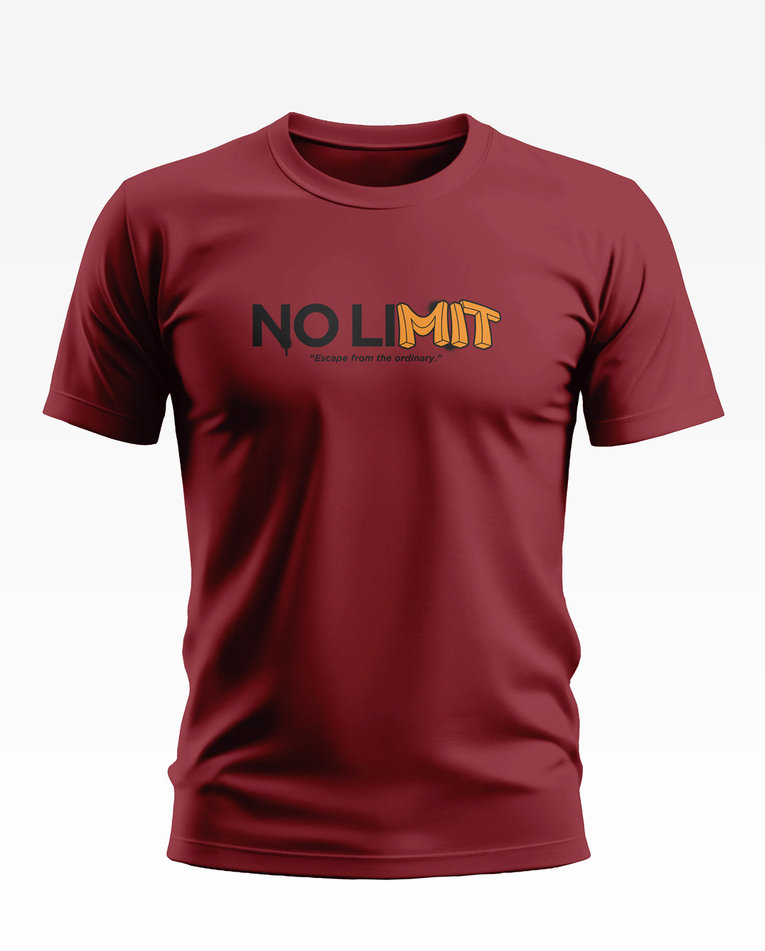 No limit Soft Cotton T-shirt