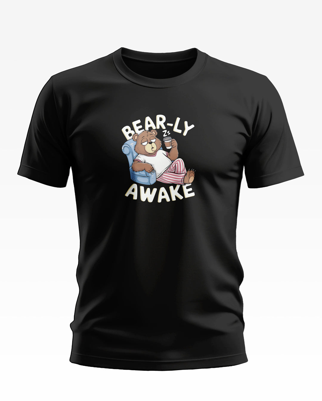 Bear-ly Awake Soft Cotton T-shirt
