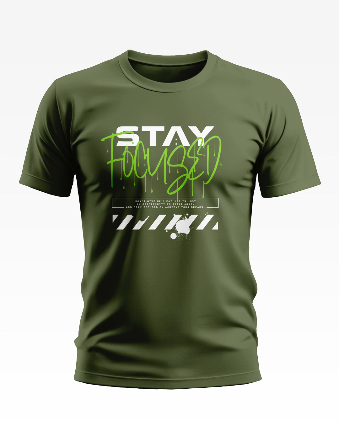 Stay Focused Soft Cotton T-shirt