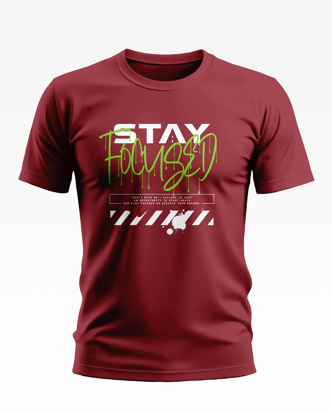 Stay Focused Soft Cotton T-shirt