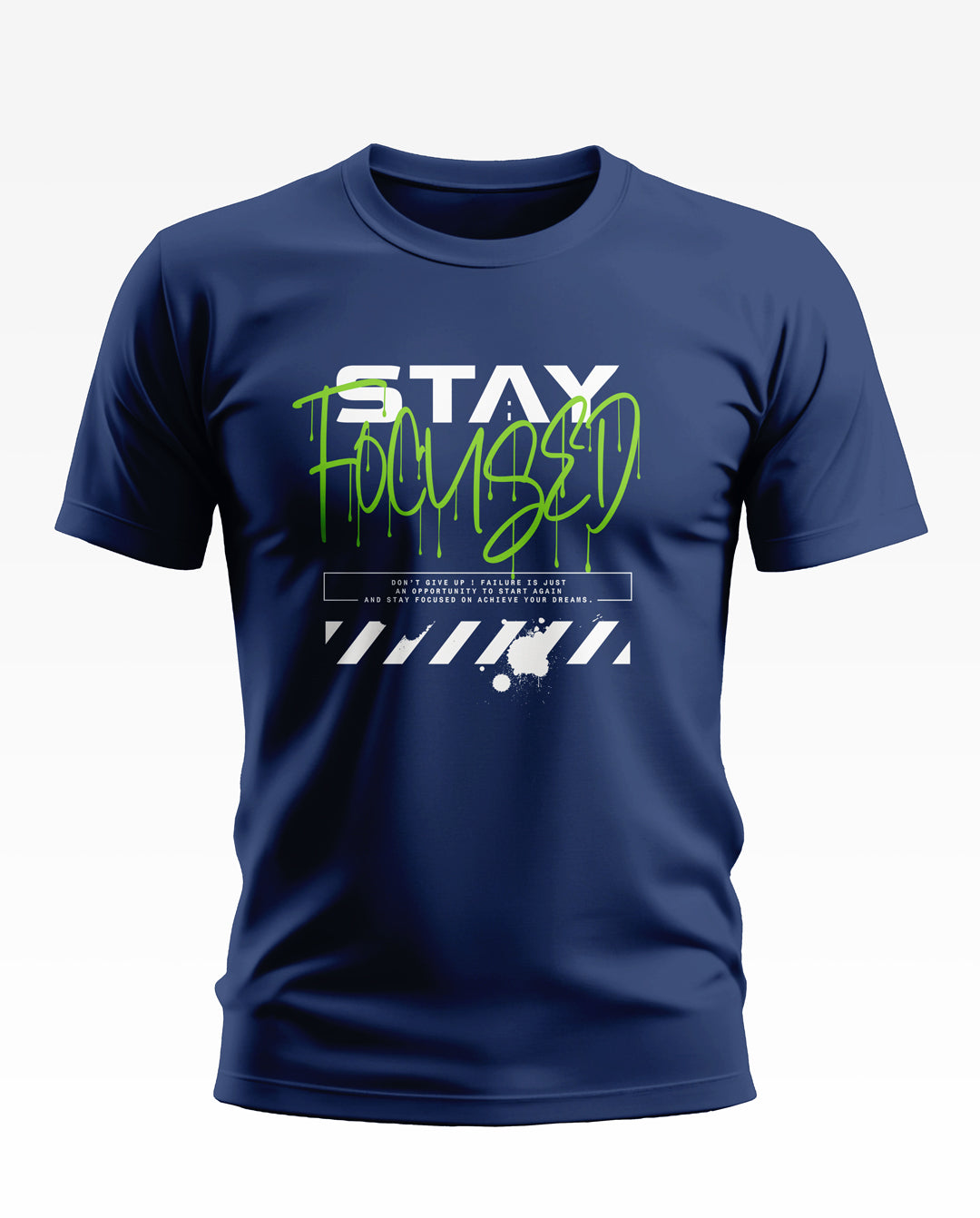 Stay Focused Soft Cotton T-shirt