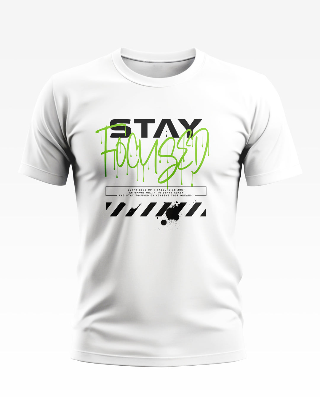 Stay Focused Soft Cotton T-shirt