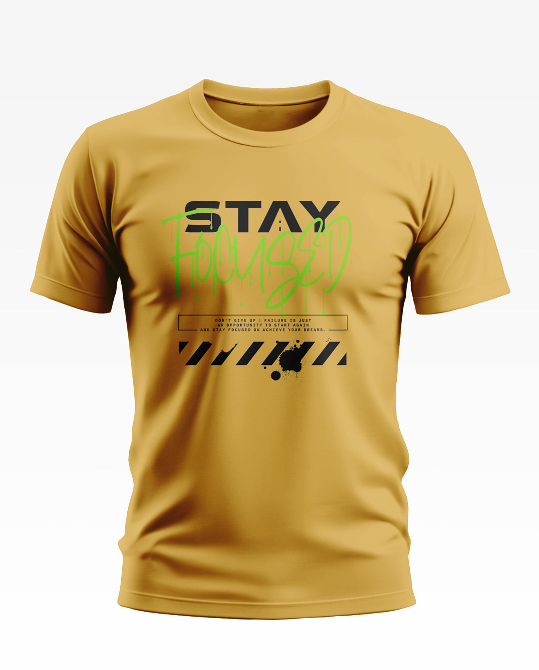Stay Focused Soft Cotton T-shirt