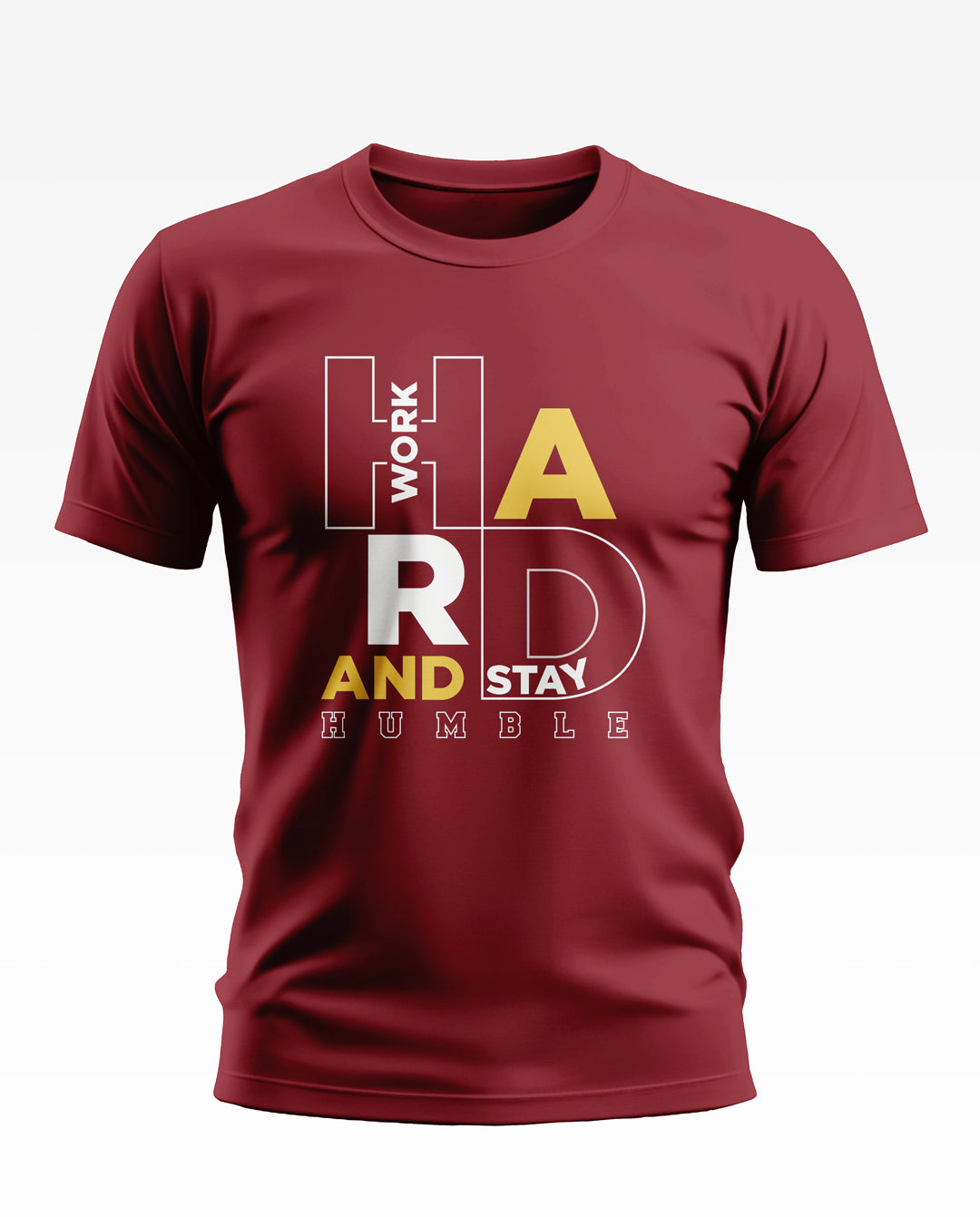 Work Hard And Stay Humble Soft Cotton T-shirt
