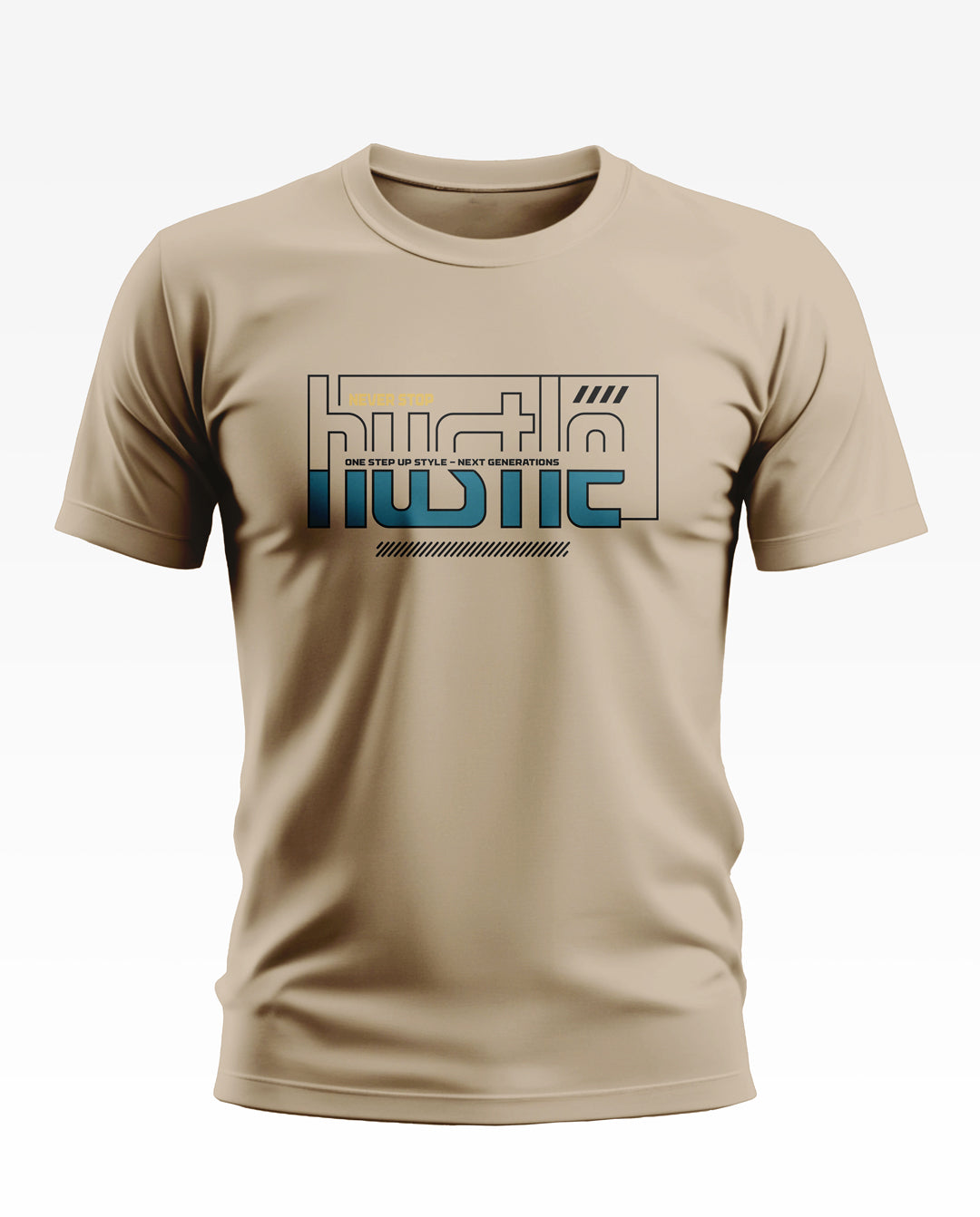 Never Stop Hustle Soft Cotton T-shirt