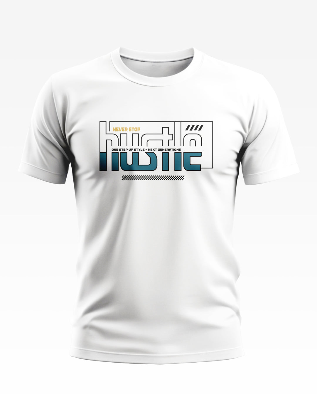 Never Stop Hustle Soft Cotton T-shirt
