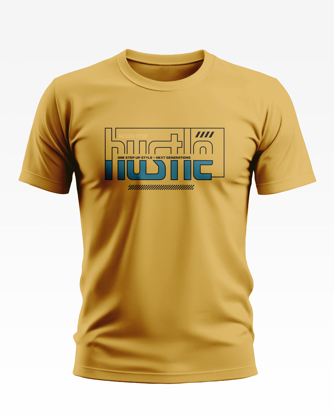 Never Stop Hustle Soft Cotton T-shirt