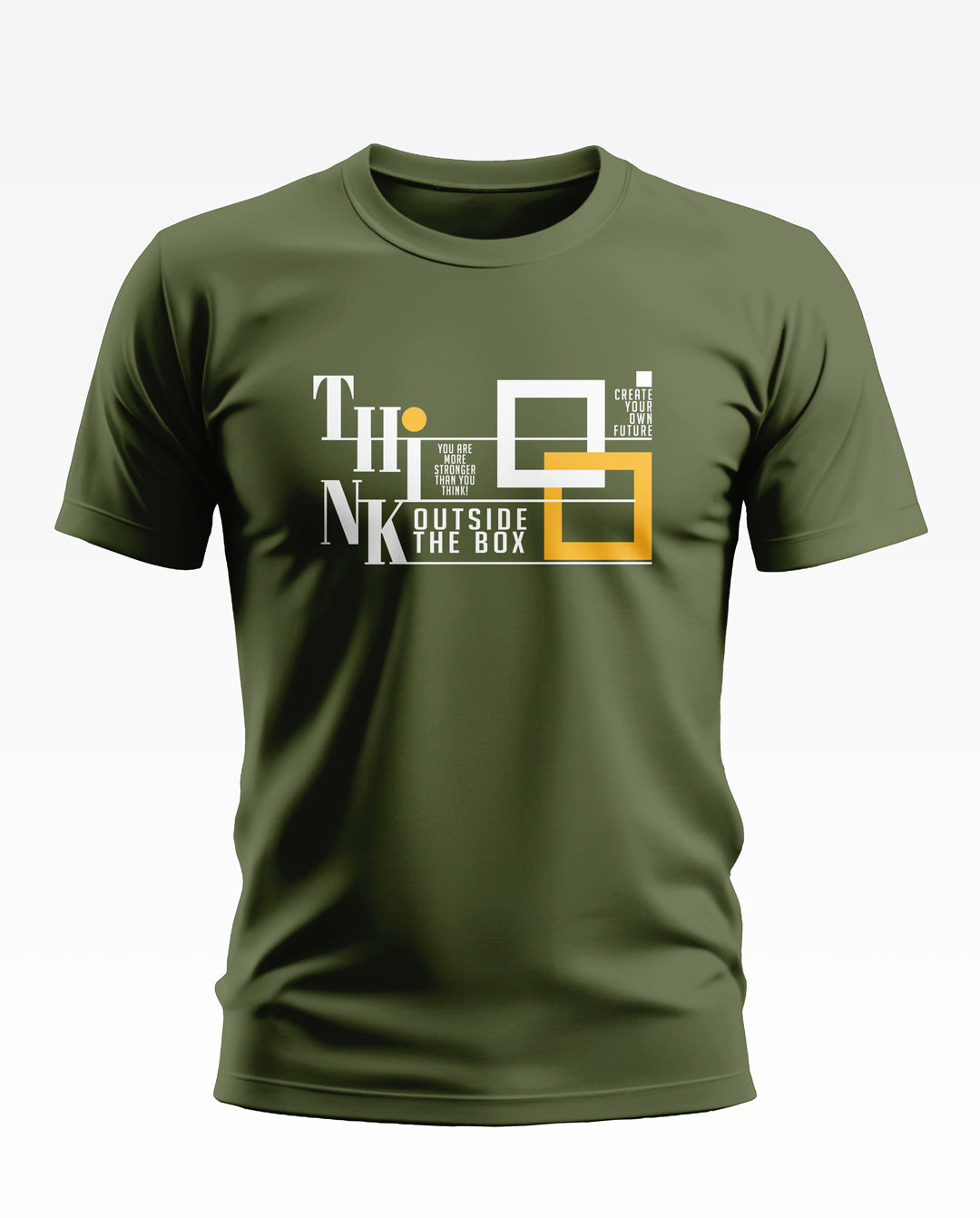 Think Out Side The Box Soft Cotton T-shirt
