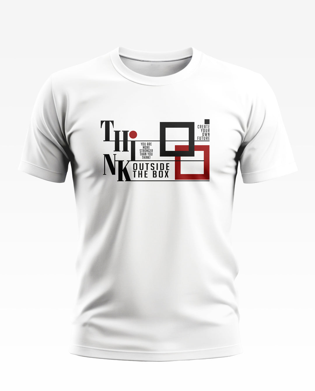 Think Out Side The Box Soft Cotton T-shirt